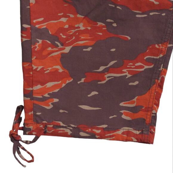 Good American Uniform Streetwear Pants Multicolor Camo High Rise 00 / 24 New - Picture 5 of 15